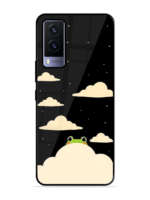 Froggy Night Sky Glossy Soft Edge Case for Vivo V21E (5G) Chachhi