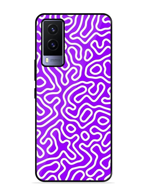 Wavy Wonder Glossy Soft Edge Case for Vivo V21E (5G) Chachhi