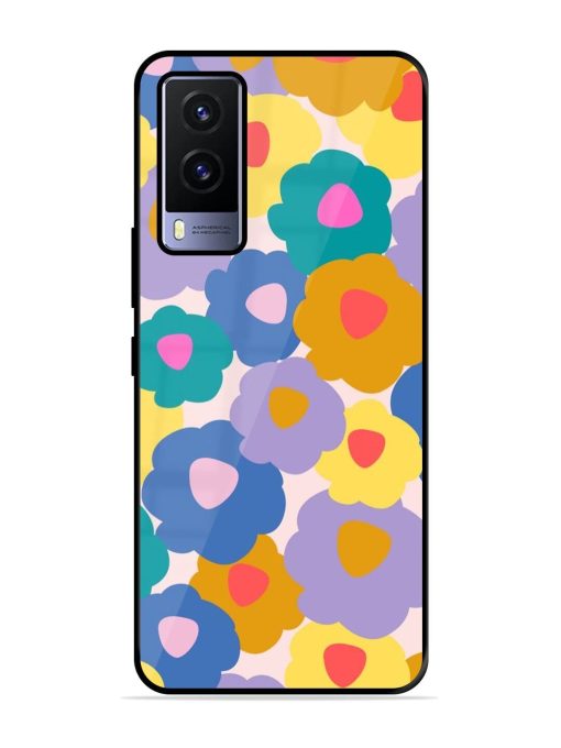 Flower Power Glossy Soft Edge Case for Vivo V21E (5G) Chachhi