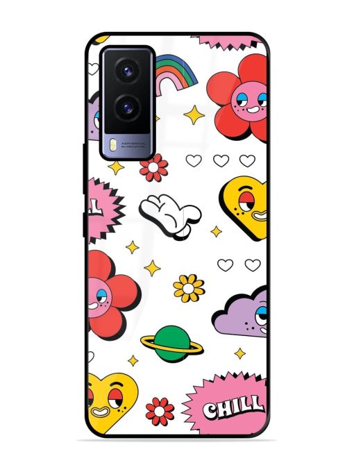 Whimsical Wonderland Glossy Soft Edge Case for Vivo V21E (5G) Chachhi