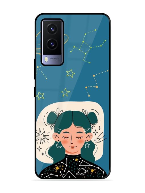 Cosmic Daydreamer Glossy Soft Edge Case for Vivo V21E (5G) Chachhi