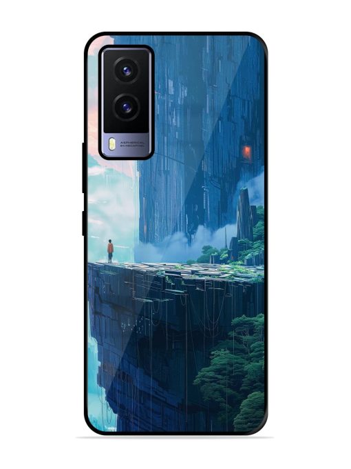 Solitude In The Sky Glossy Soft Edge Case for Vivo V21E (5G) Chachhi