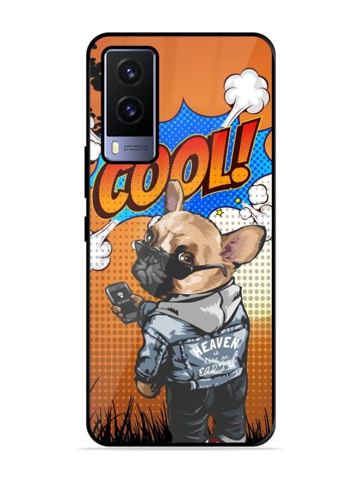 Cool Pup Glossy Soft Edge Case for Vivo V21E (5G) Chachhi