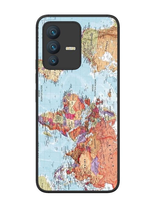 Our Blue Marble Glossy Soft Edge Case for Vivo V23 (5G) Chachhi