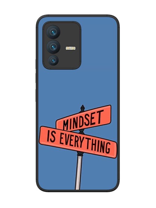 Mindset Matters Glossy Soft Edge Case for Vivo V23 (5G) Chachhi