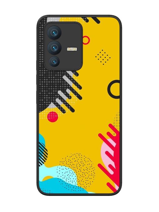 Neon Pop Glossy Soft Edge Case for Vivo V23 (5G) Chachhi