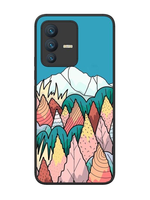 Mountain Dreamscape Glossy Soft Edge Case for Vivo V23 (5G) Chachhi