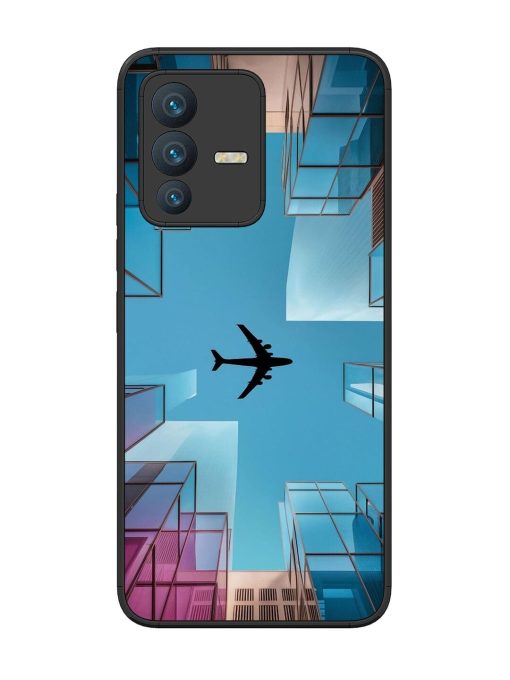 Urban Flightpath Glossy Soft Edge Case for Vivo V23 (5G) Chachhi