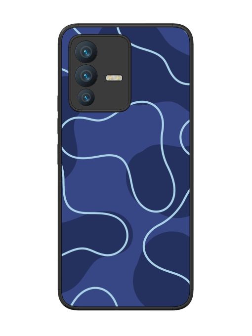 Midnight Maze Glossy Soft Edge Case for Vivo V23 (5G)