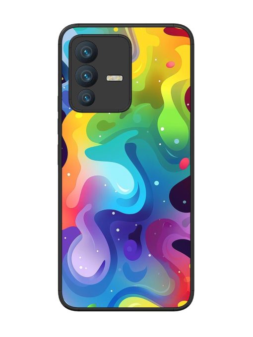 Rainbow River Glossy Soft Edge Case for Vivo V23 (5G) Chachhi