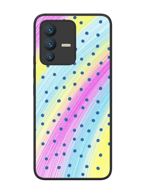 Polka Dot Paradise Glossy Soft Edge Case for Vivo V23 (5G)