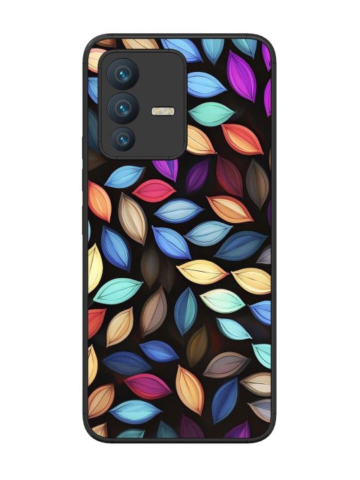 Colorful Kaleidoscope Glossy Soft Edge Case for Vivo V23 (5G) Chachhi