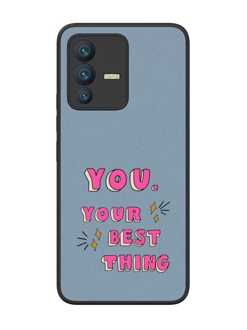 Self-Love Sparkles Glossy Soft Edge Case for Vivo V23 (5G) Chachhi