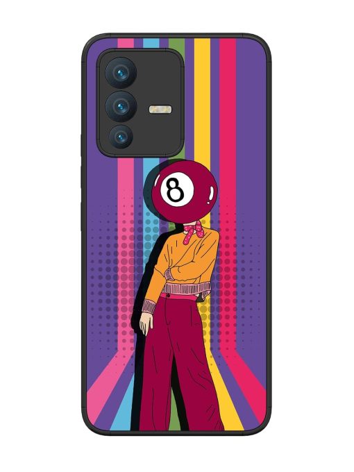 Eight Ball Fashionista Glossy Soft Edge Case for Vivo V23 (5G)