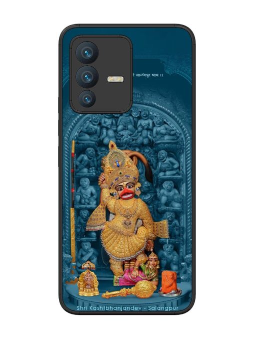 Divine Grace Of Shri Kashtabhanjandev Glossy Soft Edge Case for Vivo V23 (5G) Chachhi