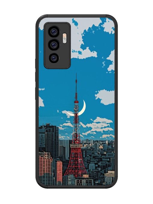 Tokyo Twilight Glossy Soft Edge Case for Vivo V23E (5G)