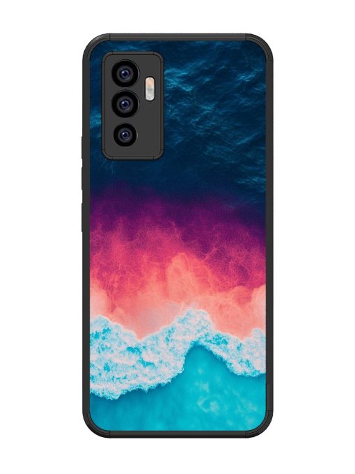 Where The Ocean Meets The Sky Glossy Soft Edge Case for Vivo V23E (5G)