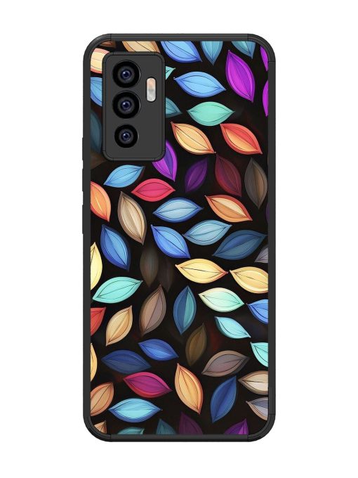 Colorful Kaleidoscope Glossy Soft Edge Case for Vivo V23E (5G)