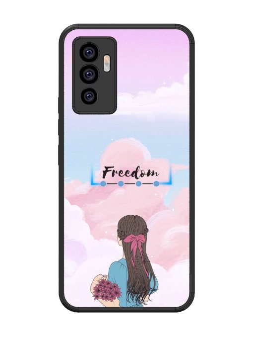 Skyward Dreams Glossy Soft Edge Case for Vivo V23E (5G)