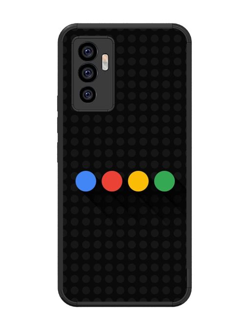 Google Dots Glossy Soft Edge Case for Vivo V23E (5G)