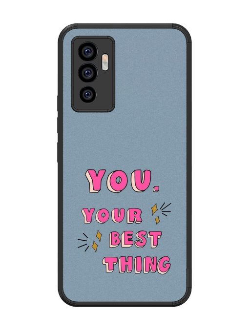 Self-Love Sparkles Glossy Soft Edge Case for Vivo V23E (5G)