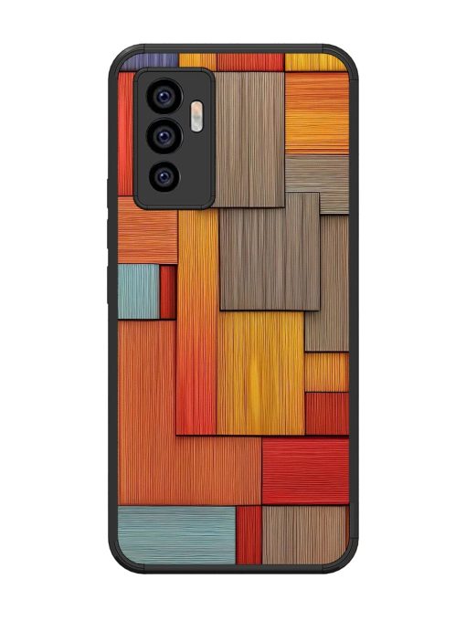 Woodsy Wonders Glossy Soft Edge Case for Vivo V23E (5G)