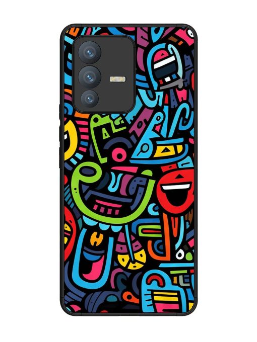 Doodlephoria Glossy Soft Edge Case for Vivo V23 Pro (5G) Chachhi