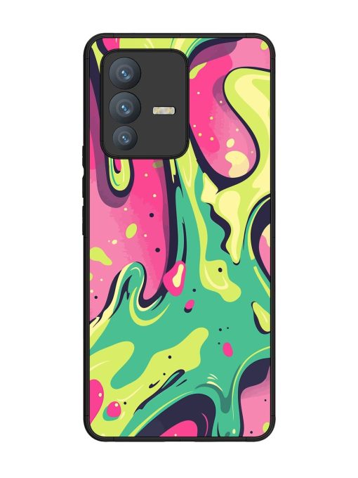 Gooey Grooves Glossy Soft Edge Case for Vivo V23 Pro (5G) Chachhi