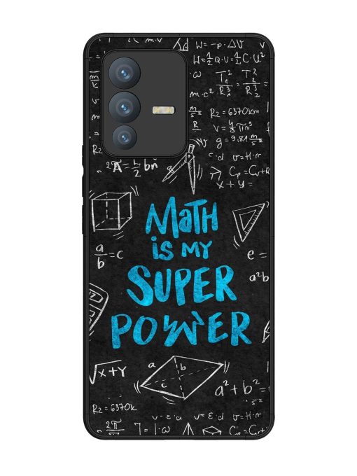 Math Magic Glossy Soft Edge Case for Vivo V23 Pro (5G) Chachhi