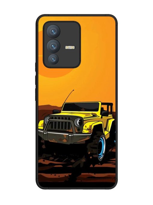 Sunset Cruise Glossy Soft Edge Case for Vivo V23 Pro (5G) Chachhi