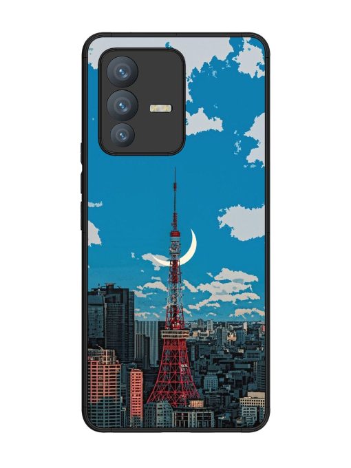 Tokyo Twilight Glossy Soft Edge Case for Vivo V23 Pro (5G) Chachhi