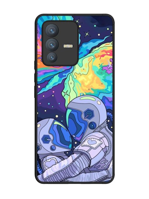 Cosmic Love Glossy Soft Edge Case for Vivo V23 Pro (5G)