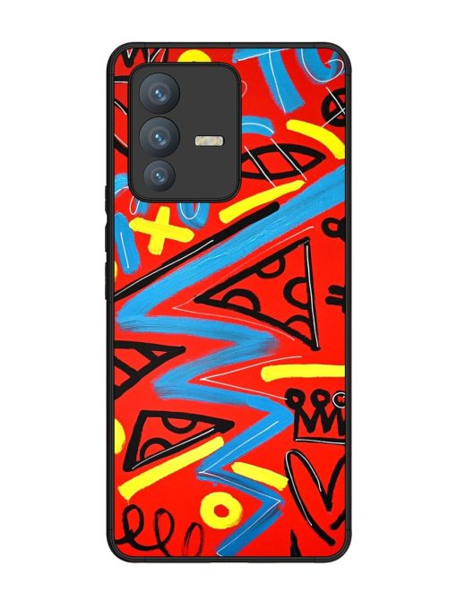 Groovy Garden Glossy Soft Edge Case for Vivo V23 Pro (5G) Chachhi