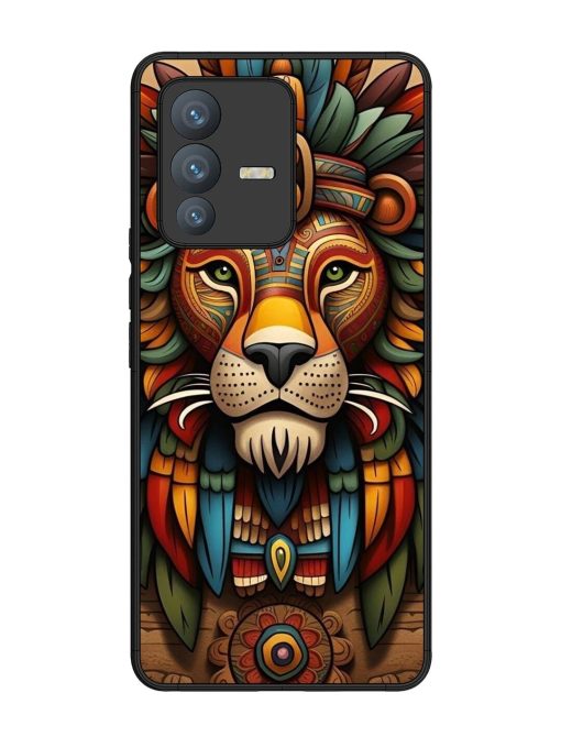 Aztec Majesty Glossy Soft Edge Case for Vivo V23 Pro (5G) Chachhi