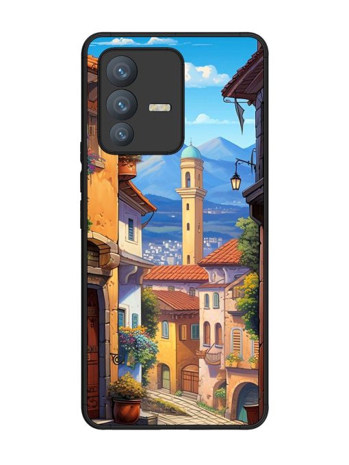 Tuscan Twilight Glossy Soft Edge Case for Vivo V23 Pro (5G) Chachhi