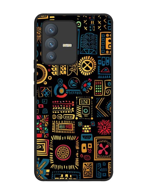 Tribal Tapestry Glossy Soft Edge Case for Vivo V23 Pro (5G) Chachhi