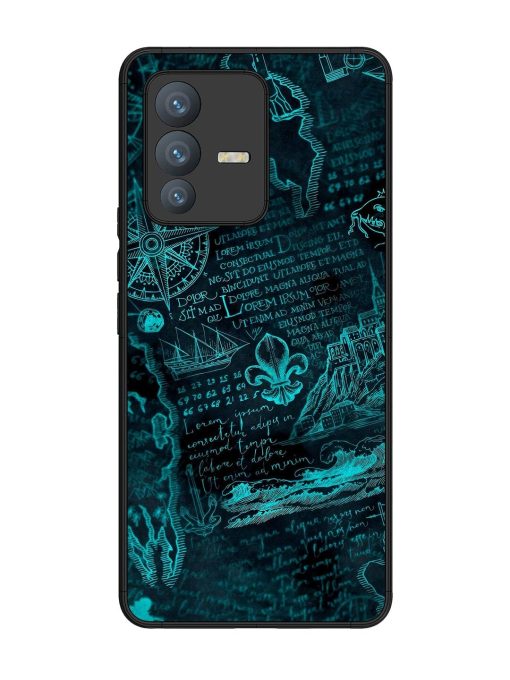 Nautical Notebook Glossy Soft Edge Case for Vivo V23 Pro (5G) Chachhi