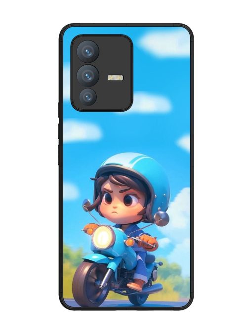 Little Rider Glossy Soft Edge Case for Vivo V23 Pro (5G) Chachhi