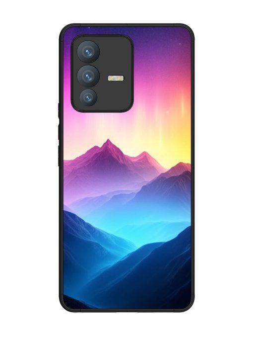 Cosmic Mountains Glossy Soft Edge Case for Vivo V23 Pro (5G) Chachhi