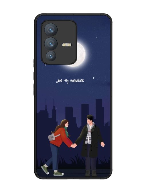 Moonlight Proposal Glossy Soft Edge Case for Vivo V23 Pro (5G)