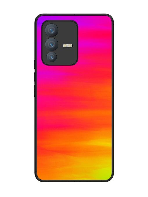 Neon Horizon Glossy Soft Edge Case for Vivo V23 Pro (5G)