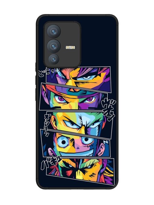 One Piece Powerhouse Glossy Soft Edge Case for Vivo V23 Pro (5G) Chachhi