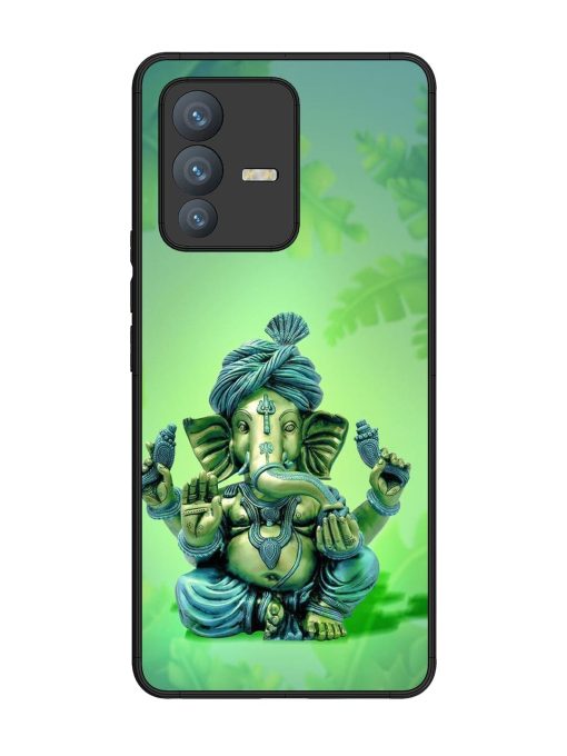 Ganesha, The Remover Of Obstacles Glossy Soft Edge Case for Vivo V23 Pro (5G) Chachhi