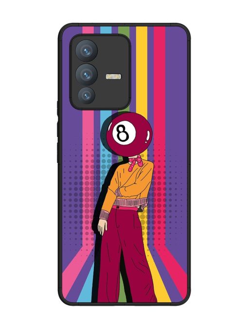 Eight Ball Fashionista Glossy Soft Edge Case for Vivo V23 Pro (5G)