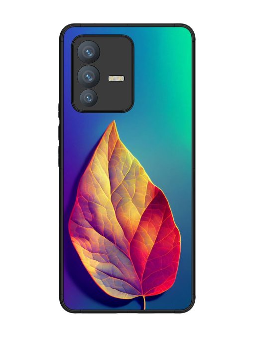 Autumn'S Embrace Glossy Soft Edge Case for Vivo V23 Pro (5G)