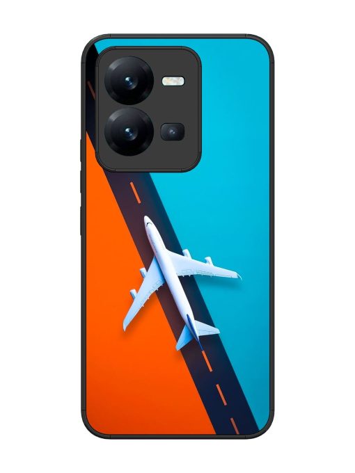 Skyward Bound Glossy Soft Edge Case for Vivo V25 (5G) Chachhi