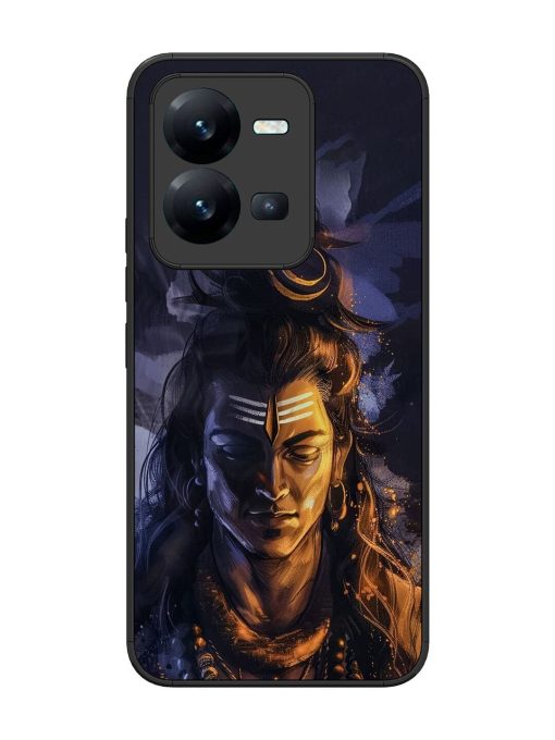 Lord Shiva Glossy Soft Edge Case for Vivo V25 (5G) Chachhi