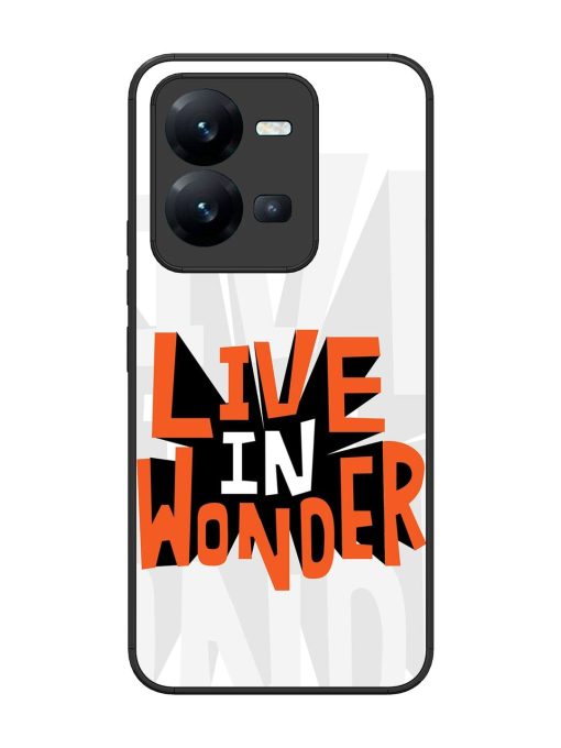 Wonder Burst Glossy Soft Edge Case for Vivo V25 (5G) Chachhi