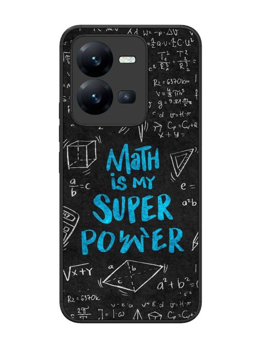 Math Magic Glossy Soft Edge Case for Vivo V25 (5G) Chachhi