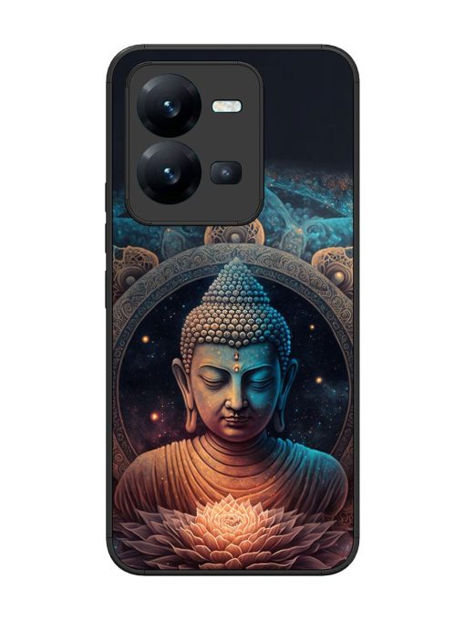 The Buddha Art Glossy Soft Edge Case for Vivo V25 (5G) Chachhi